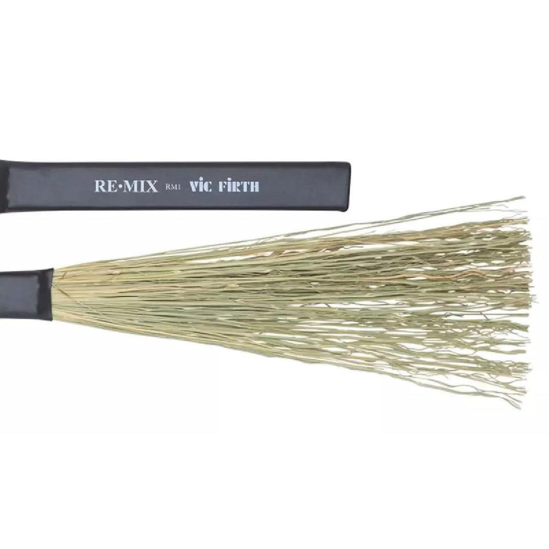 Vic Firth RM1 RE-MIX Brushes, Broomcorn