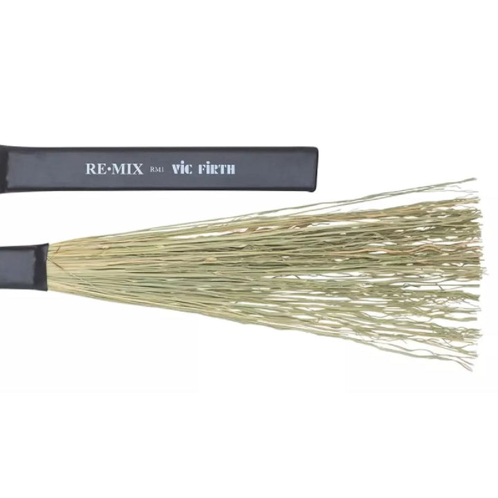 Vic Firth RM1 RE-MIX Brushes, Broomcorn