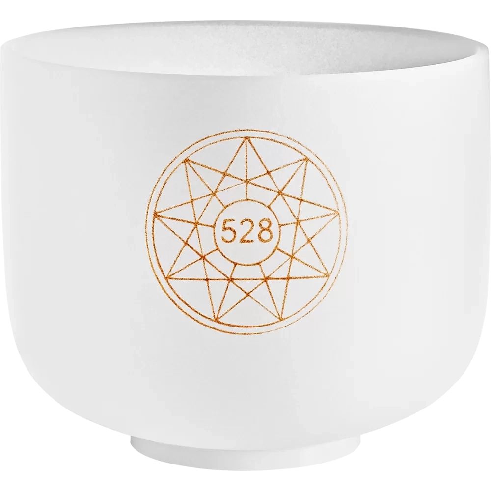 Meinl 8'' Solfeggio Crystal Singing Bowl - MI 528 Hz