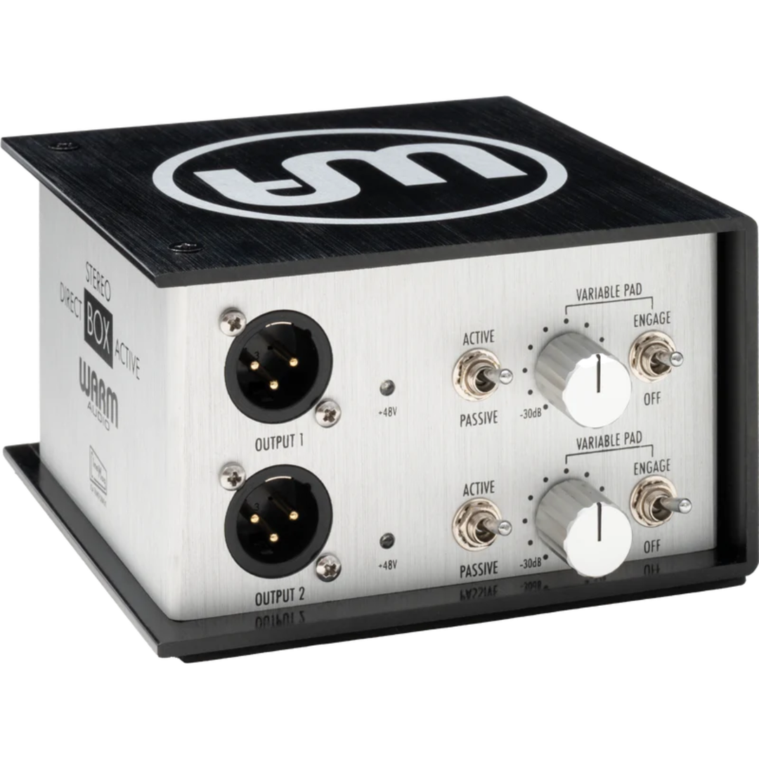 Warm Audio WA-DI-A2 Transformer-Balanced 2-Channel Active Direct Box