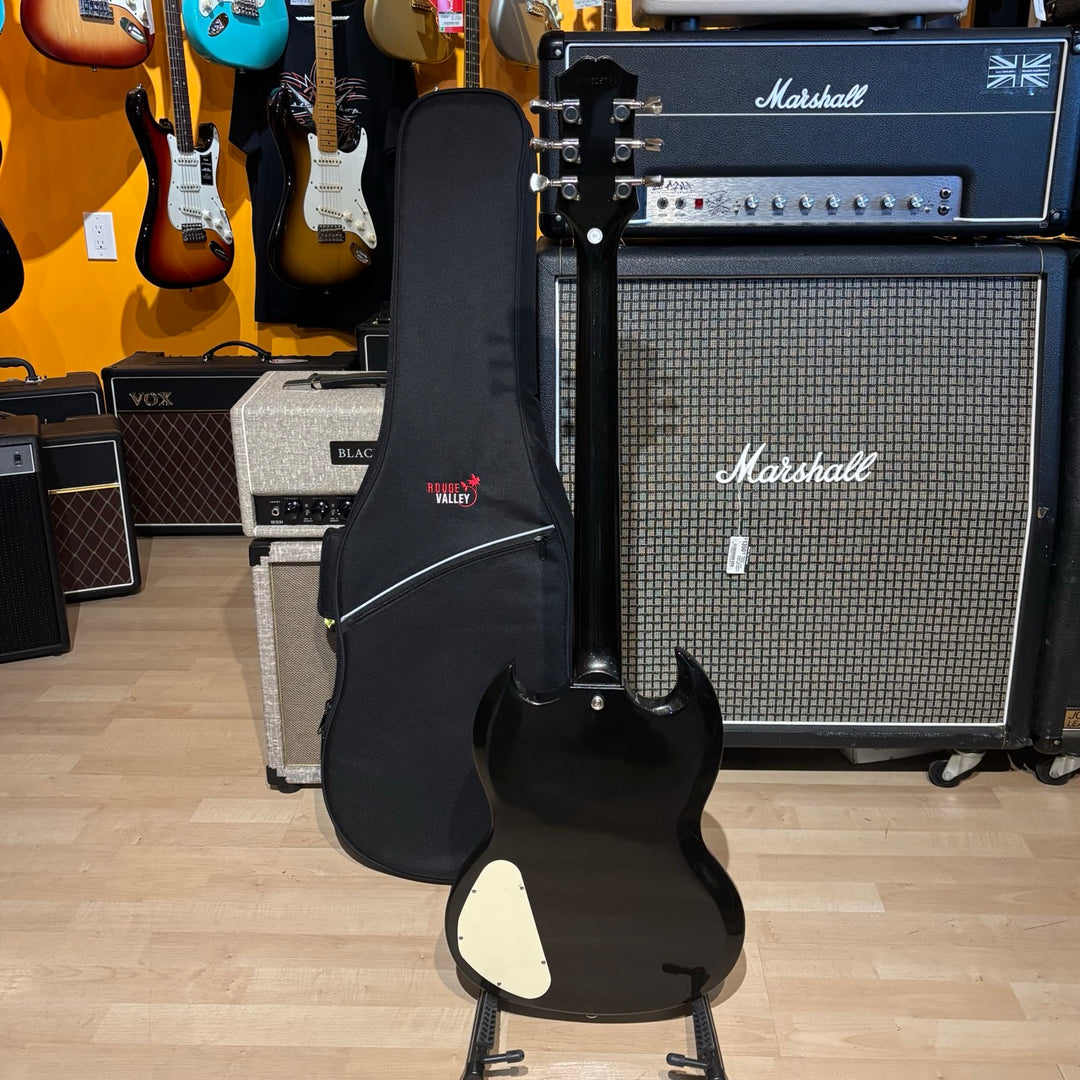 Epiphone - SG Muse w/Rouge Valley Gig Bag (Jet Black Metallic - 2019) - USED