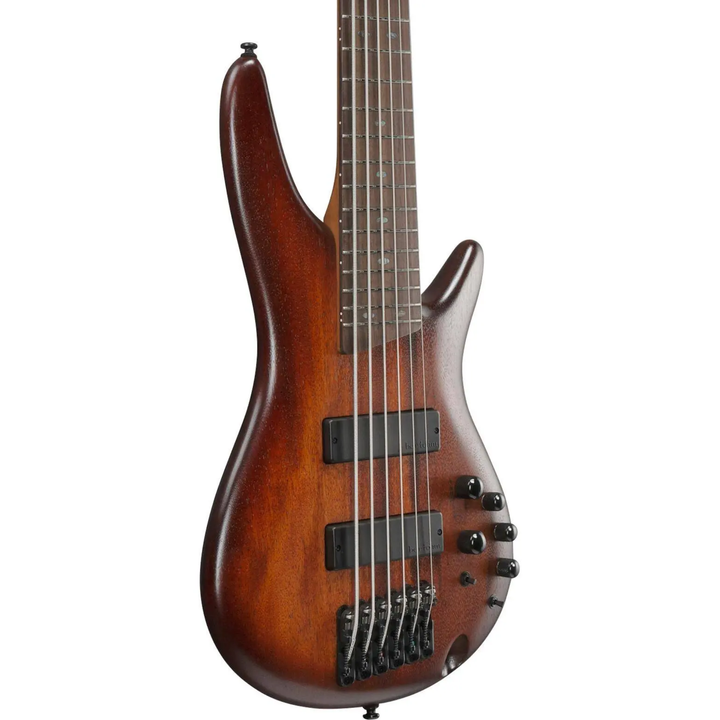 Ibanez SR506AMHL SR Standard 6 Strings Electric Bass (Mahogany Brown Burst Low Gloss)