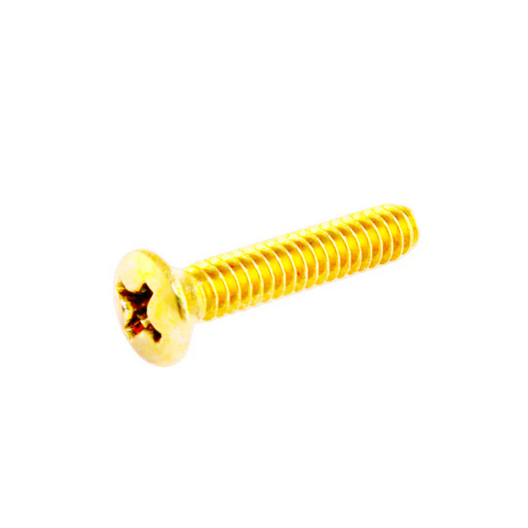 Allparts GS-0064 Countersunk Pickup Mounting Screws Gold