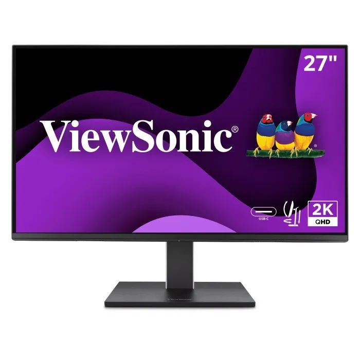 Viewsonic VG2752-2K 27" Ergonomic IPS Monitor  QHD 1440p, 65W USB-C