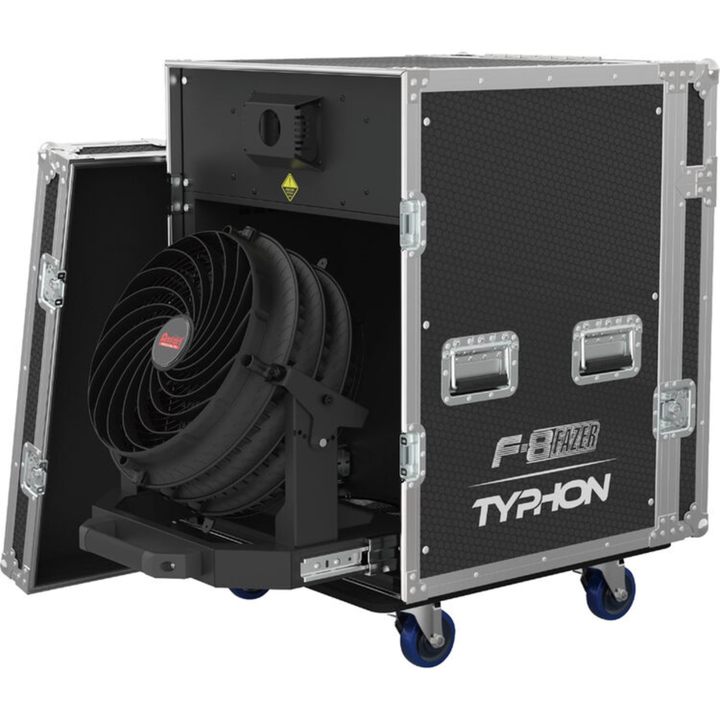 Antari F-8E 3500W Water-Based Faze Machine With Built-In Fan And DMX (Black/Silver)