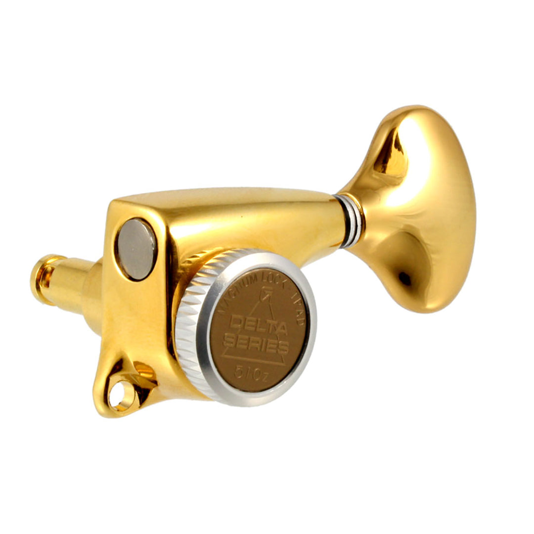 Allparts TK-7247 Gotoh 510-MGT Delta 3x3 Locking Tuners Gold
