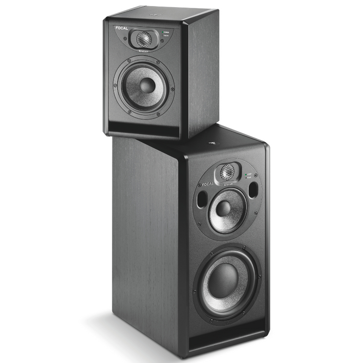 Focal SOLO 6 2-way active monitor - Black / 6.5" W-Sandwich driver + 1" Beryllium tweeter + Focus Mode