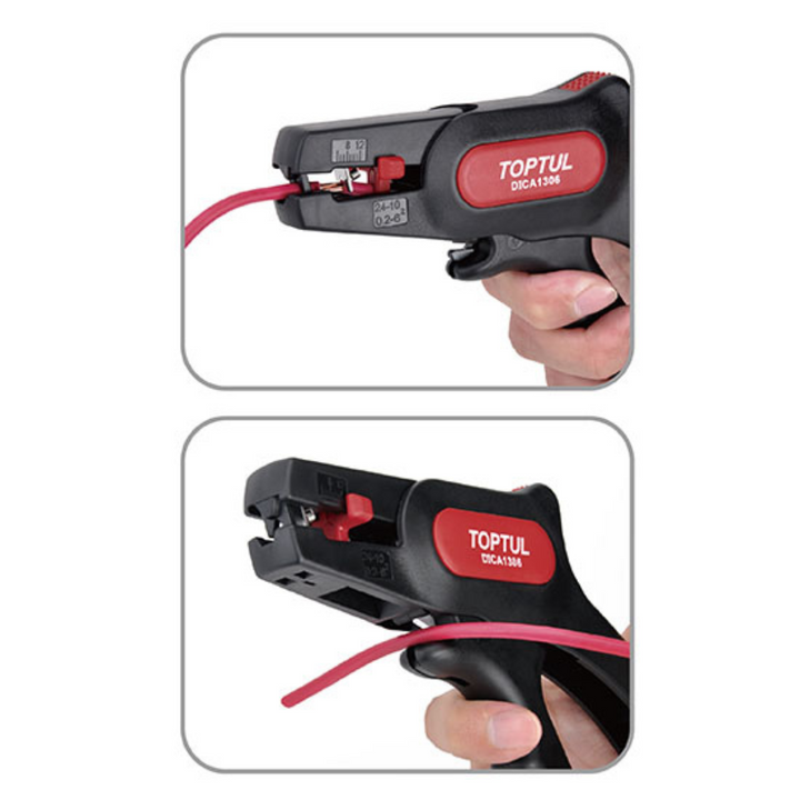 Allparts LT-1750-000 TOPTUL Automatic Wire Stripper - 24-10 AWG