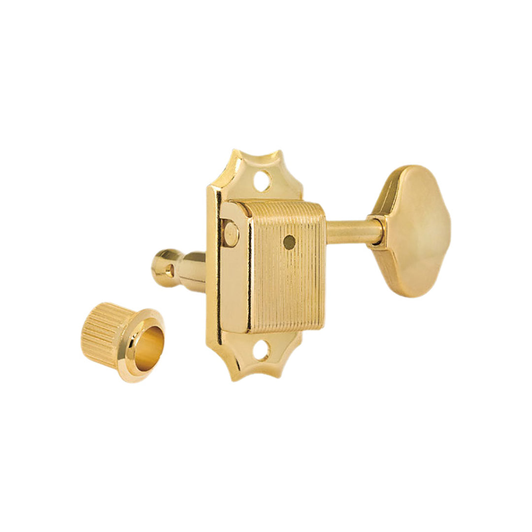 Allparts TK-7720 Gotoh SD90 Vintage-style 3x3 Keys with Scalloped Buttons Gold
