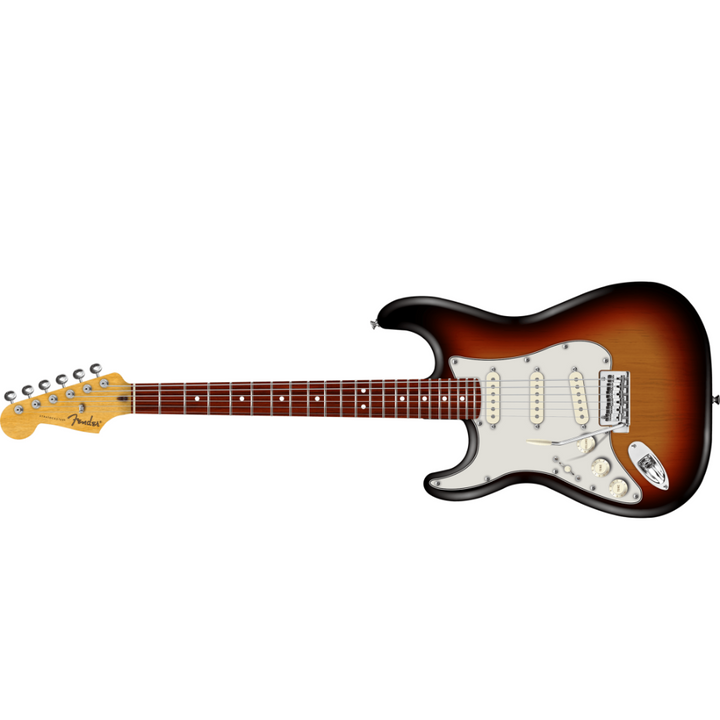 Fender Player II Stratocaster (3-Color Sunburst) Rosewood Fingerboard