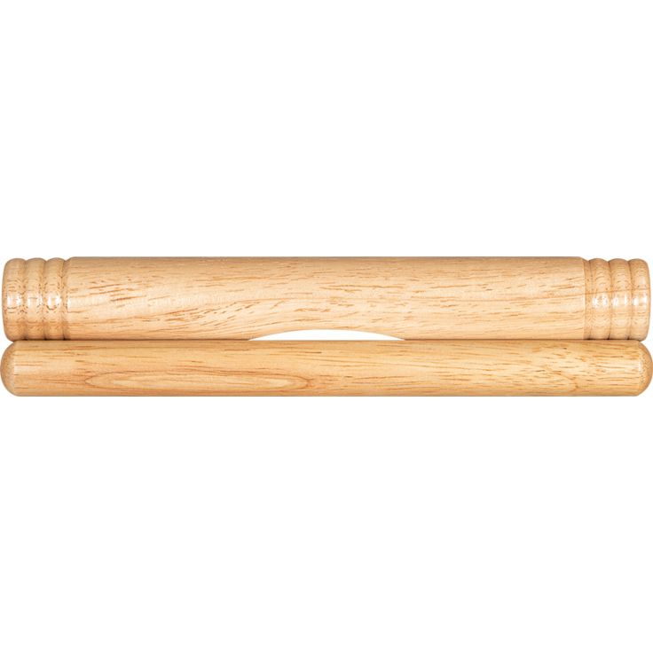 Meinl Percussion Wood Claves African Solid Hardwood
