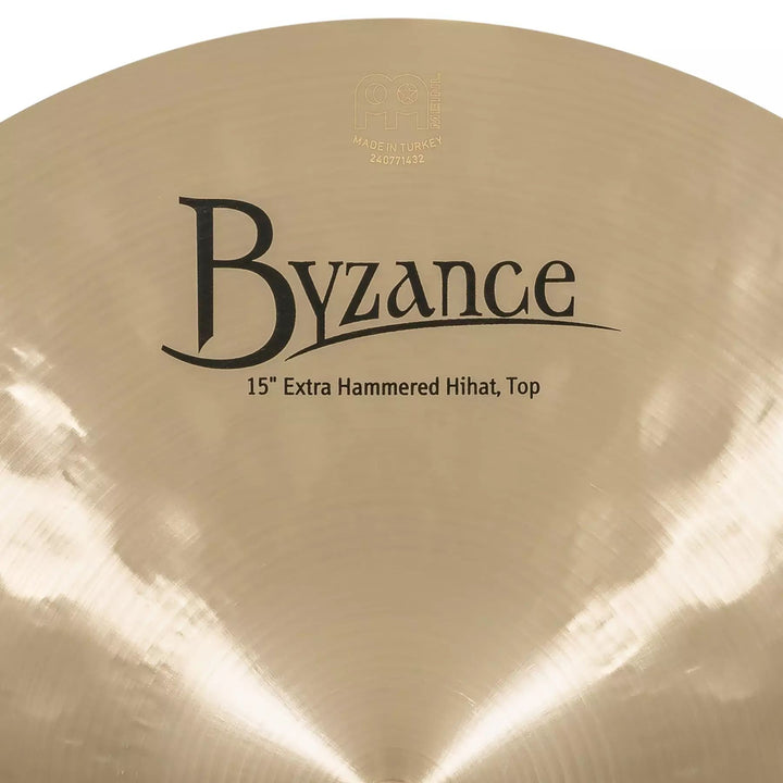 Meinl B15EHH 15" Byzance Traditional Extra Hammered Hihat