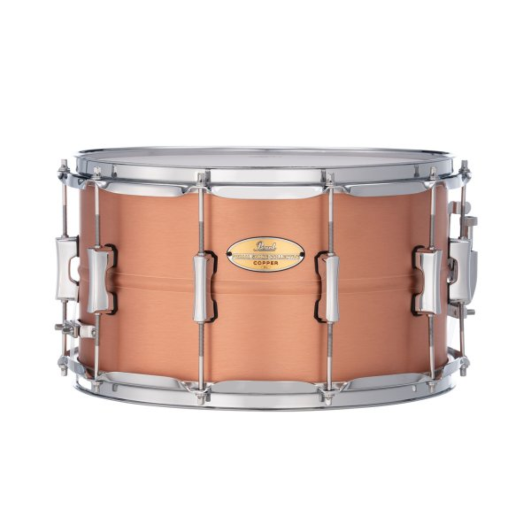 Pearl PSC1480C 14"x8" Copper Shell Snare Drum, Brushed Copper