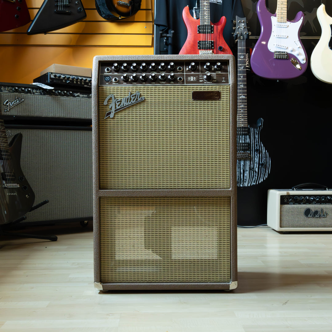 Fender - Acoustasonic SFX Acoustic Instrument Amplifier ( Blonde w/ Cover ) - USED