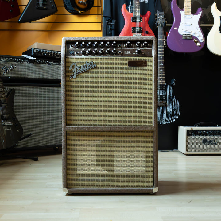 Fender - Acoustasonic SFX Acoustic Instrument Amplifier ( Blonde w/ Cover ) - USED