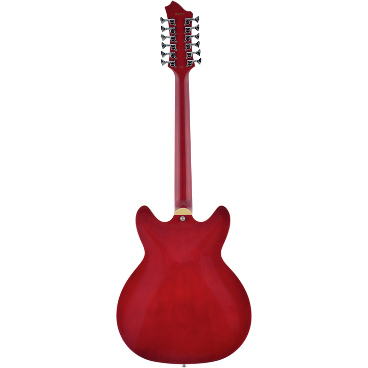 Hagstrom Vik100-blw Viking Electric Guitar - Bloodwine