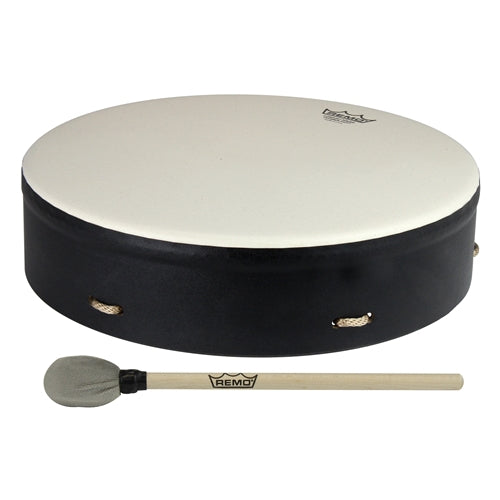 Remo E1-0314-71-CST - 14''Drum, Buffalo, Black Comfort Sound Technology