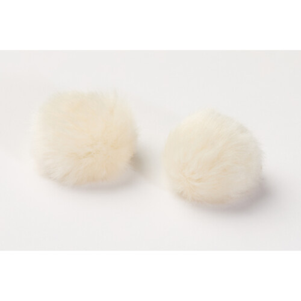 DPA Microphones AIR1-OFFWHITE-S AIR1 Fur Windscreen Small - Offwhite