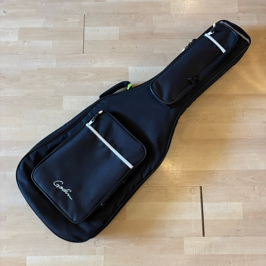 Godin - LG Signature FM-Trans Black Seymour Duncan Loaded w/Godin Gig Bag (2003) - USED