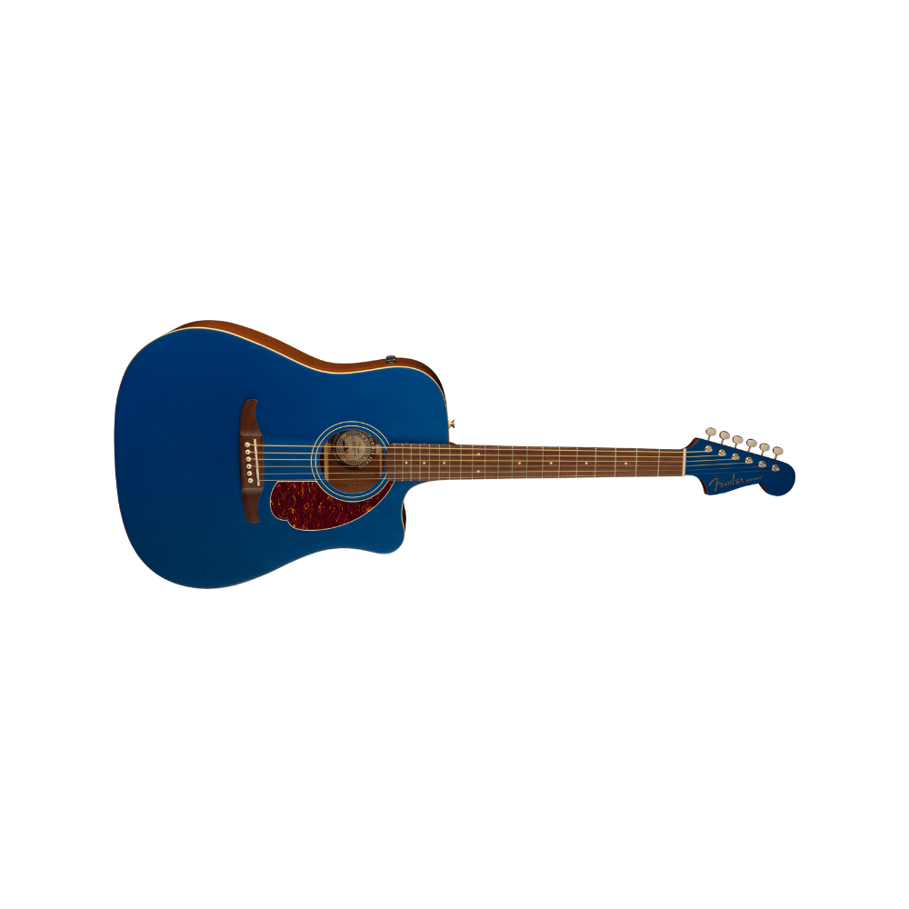 Fender California Series Redondo Player Walnut Fingerboard  Tortoiseshell Pickguard - Lake Placid Blue