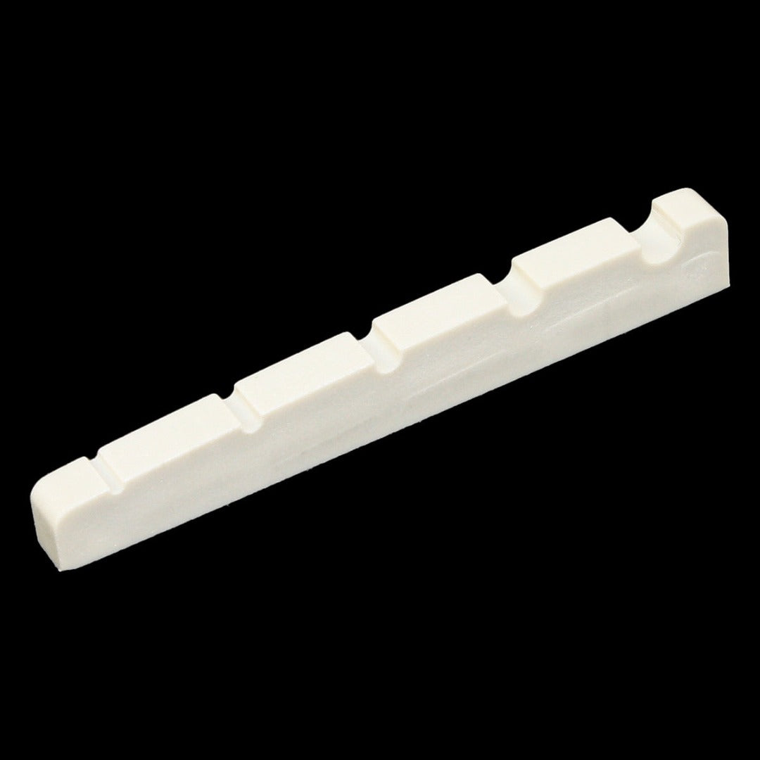 Allparts BN-2211 Plastic Slotted Bass Nuts Resonant Plastic (5 pack)