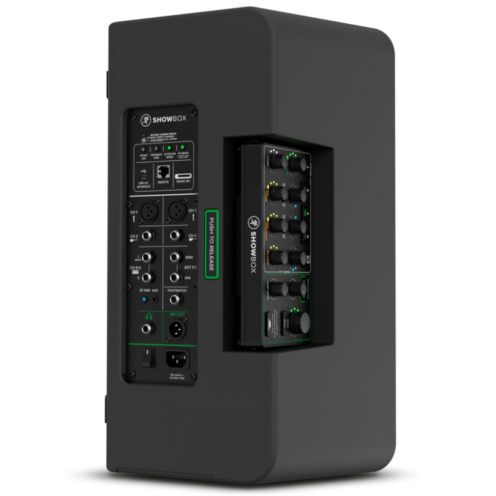 Mackie ShowBox Battery Powered All-In-One Performance Rig w/ Breakaway Mix Control