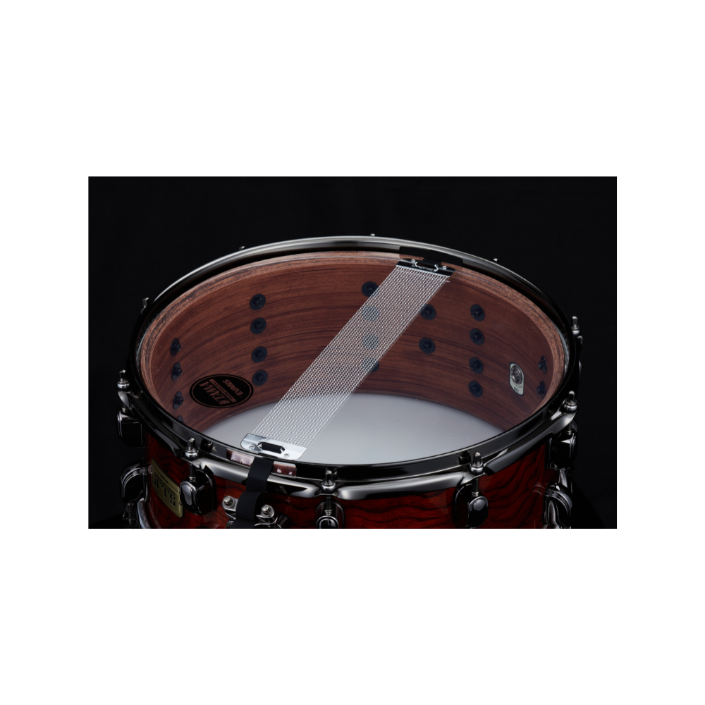 TAMA LGB146NQBS.L.P. G- Tama Bubinga 14"x6" Snare Drum - Natural Quilted Bubinga