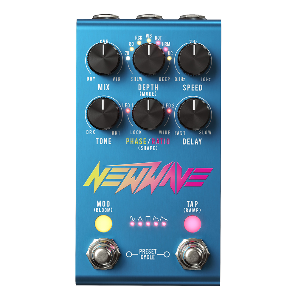 Jackson Audio NEW WAVE Analog Chorus/Vibrato Guitar Pedal