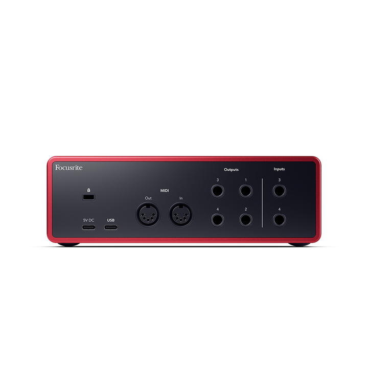 Focusrite Scarlett 4i4 4th Gen USB Audio Interface