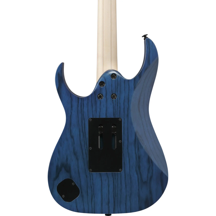Ibanez RG653DXTDF RG Prestige Electric Guitar (Transparent Deep Blue Flat)
