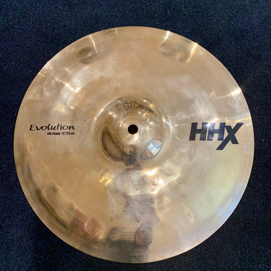 Sabian 11302XEB/1  13" HHX Evolution Brilliant "Top Only" Hi Hat