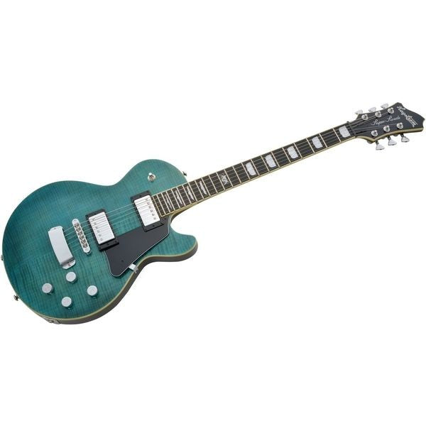 Hagstrom Suswemk3-fsg Super Swede Mk-iii Electric Guitar - Fall Sky Gloss