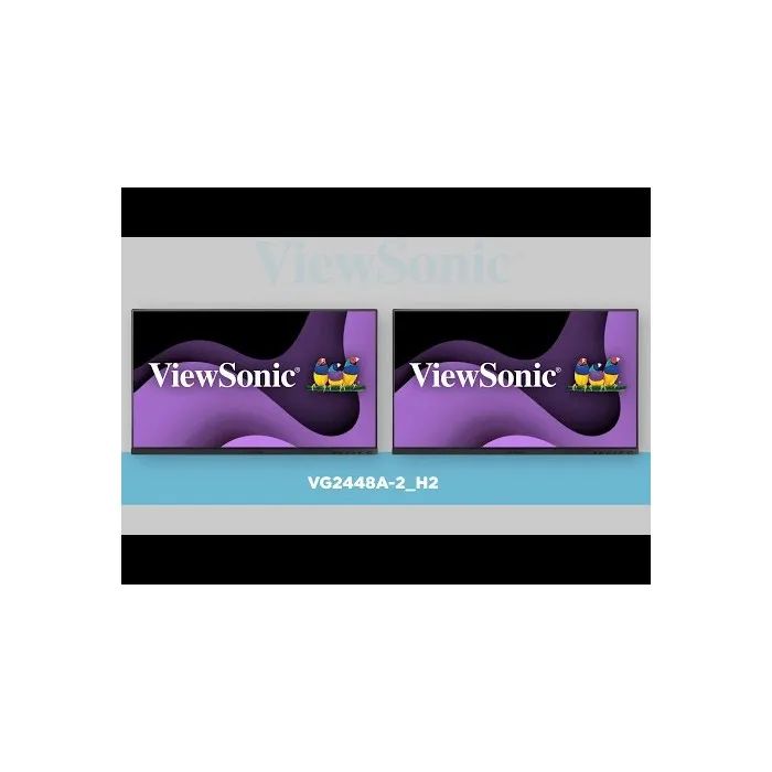 Viewsonic VG2448A-2_H2 24" Dual Pack IPS Monitor  Full HD, HDMI, DP, VGA