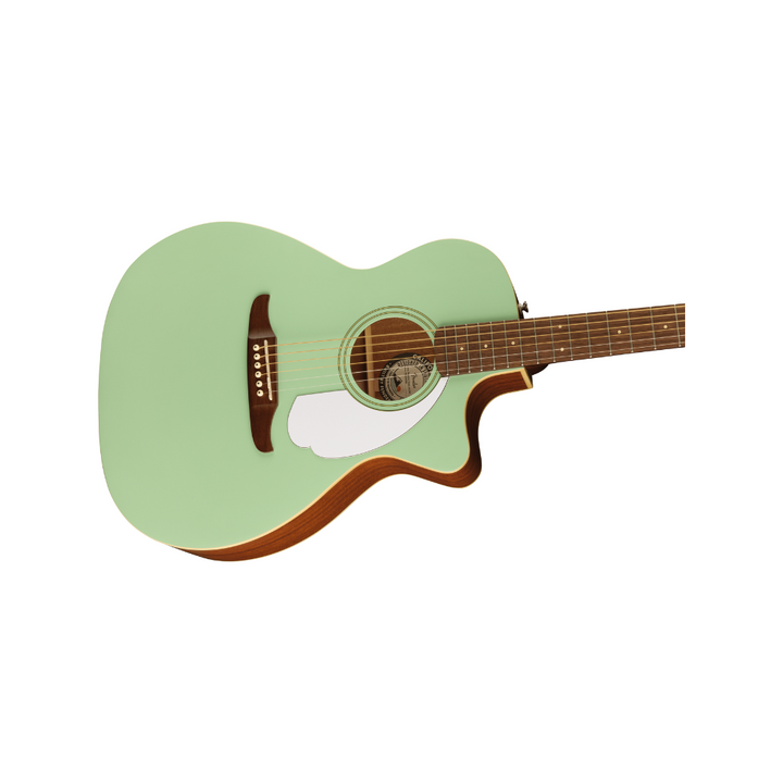 Fender California Series Newporter Player Walnut Fingerboard  White Pickguard - Surf Green