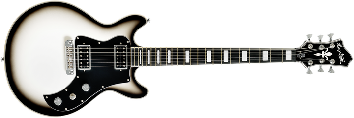 Hagstrom Megin-grb Megin Electric Guitar - Grey Burst