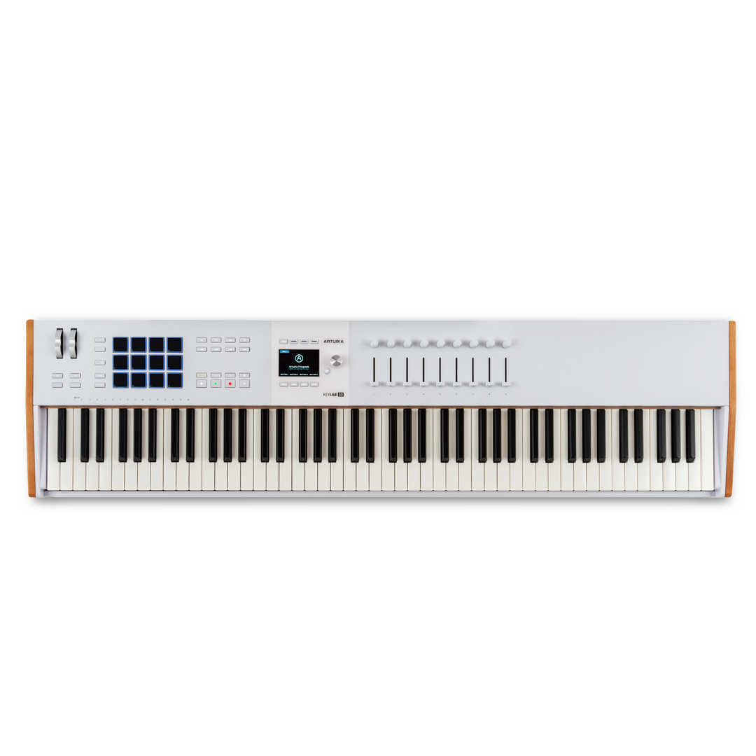 Arturia KeyLab 88 mk3 88-key Weighted Hammer-action Keyboard Controller - White