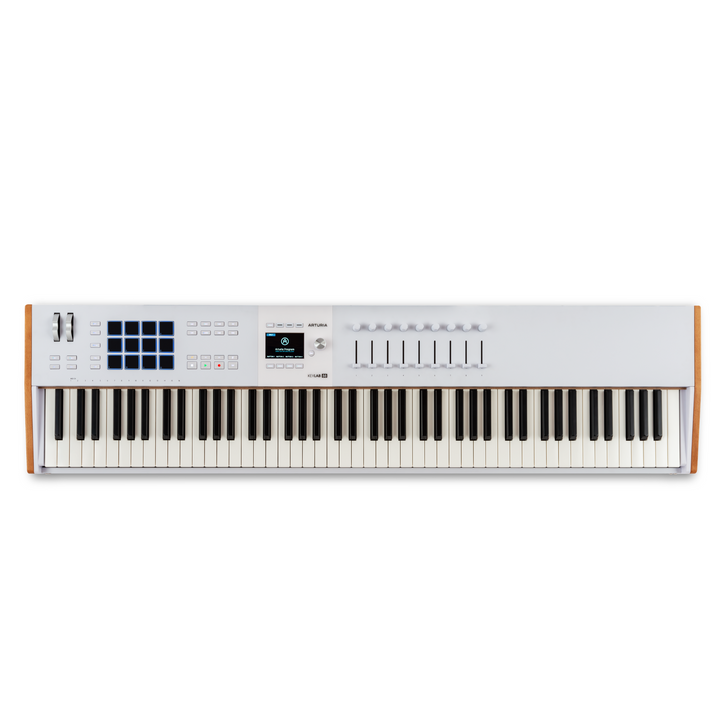 Arturia KeyLab 88 mk3 88-key Weighted Hammer-action Keyboard Controller - White