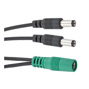 Voodoo Lab PPAP Current Doubler Adapter 4in 2 x 2.1mm/2.1mm Female