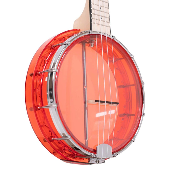 Gold Tone Little Gem See-Through Banjo-Ukulele - Ruby