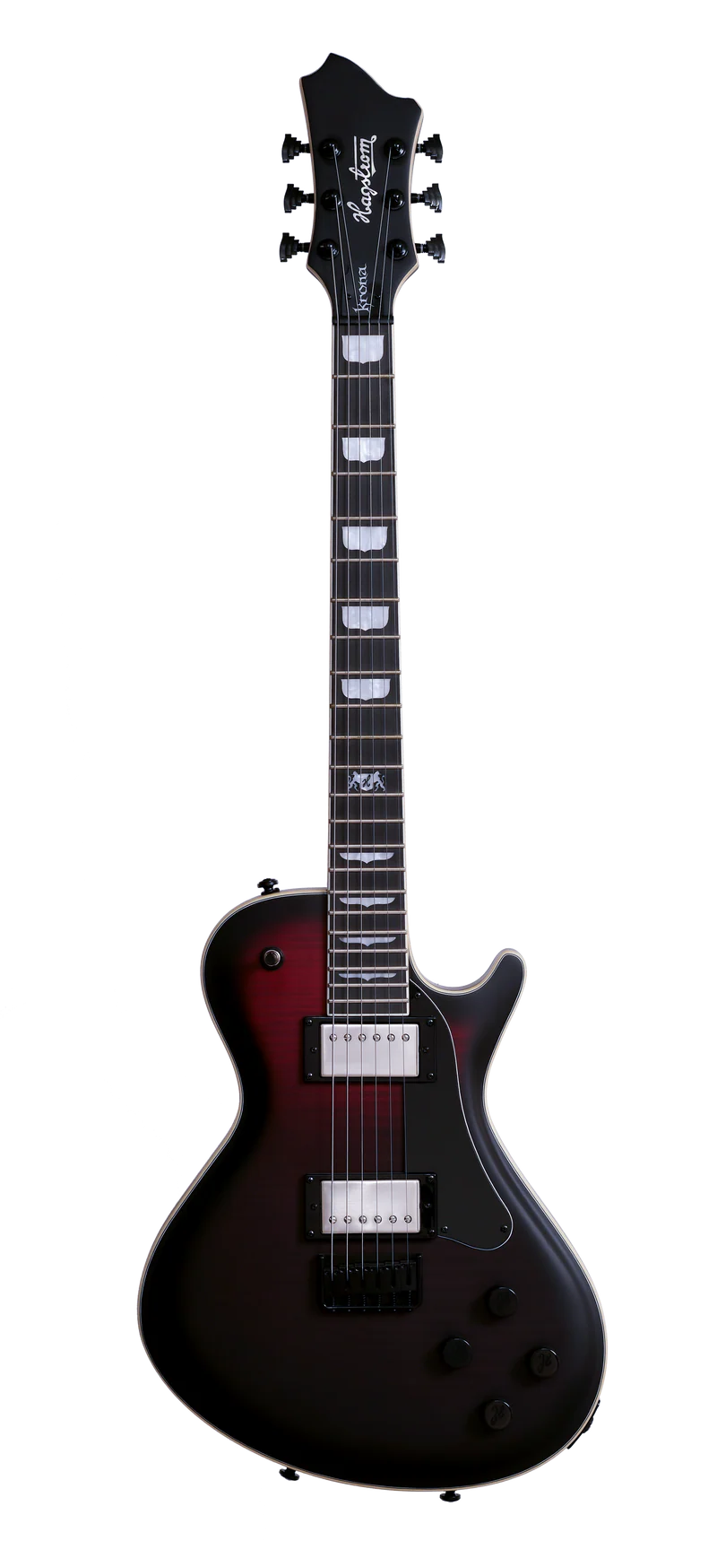 Hagstrom Kro-bbd Krona Electric Guitar - Burnt Blood