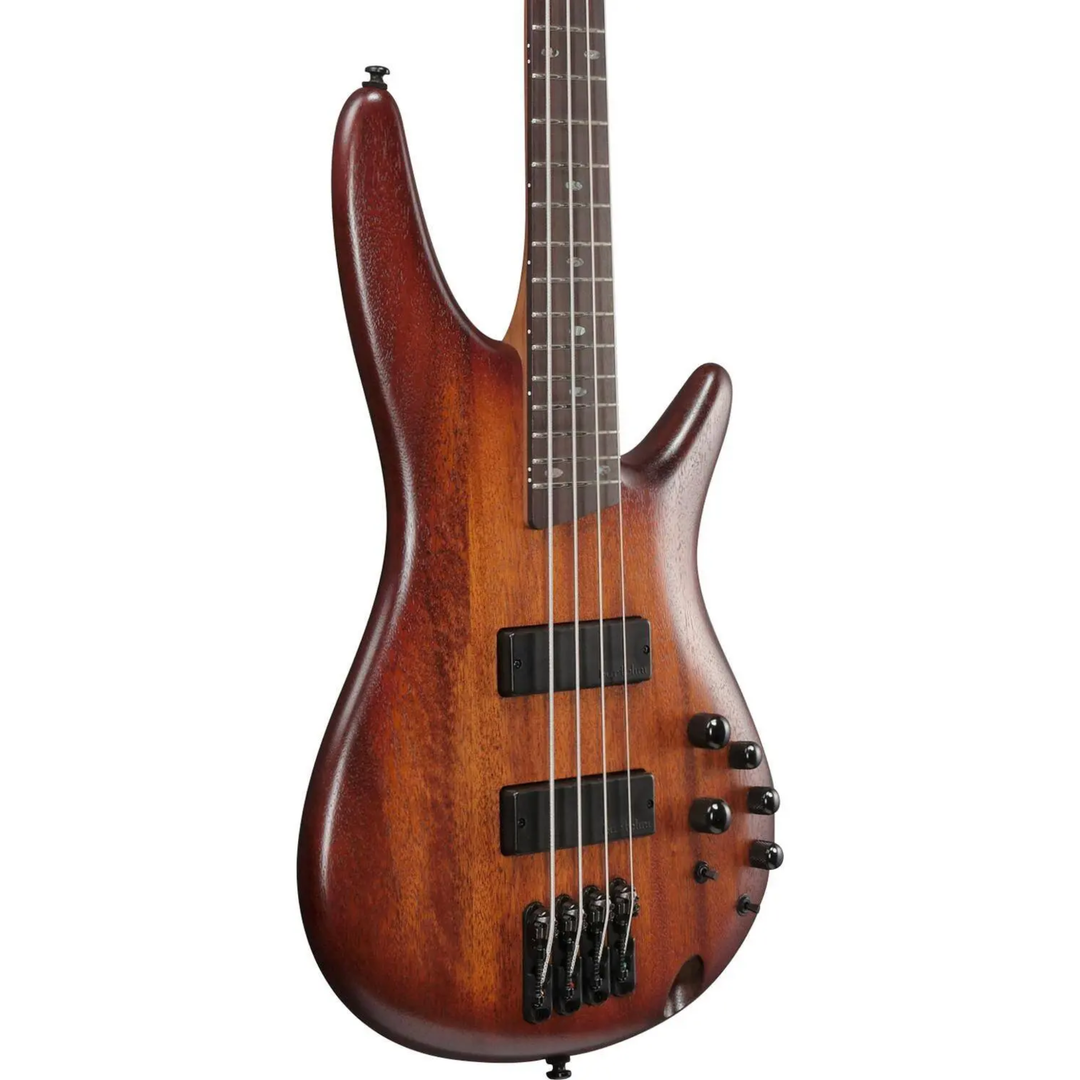 Ibanez SR500AMHL SR Standard Electric Bass (Mahogany Brown Burst Low Gloss)