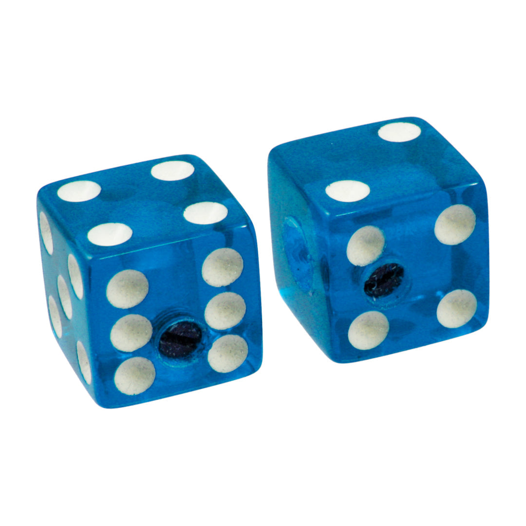 Allparts PK-3250 Set of 2 Unmatched Dice Knobs Blue