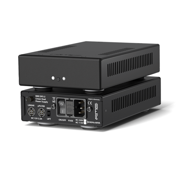 RME DPS-2 Super Low Noise Linear Audio Power Supply w/ Unique µFilter & Sensor Technology
