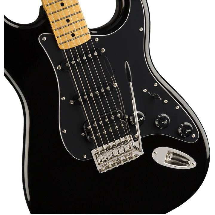 Squier Classic Vibe '70s Stratocaster HSS Maple Fingerboard Electric Guitar - Black