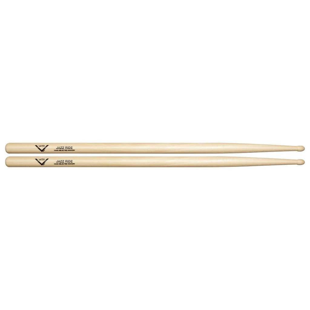 Vater VHJZRW - Vater American Hickory Jazz Ride Wood Tip Drumsticks