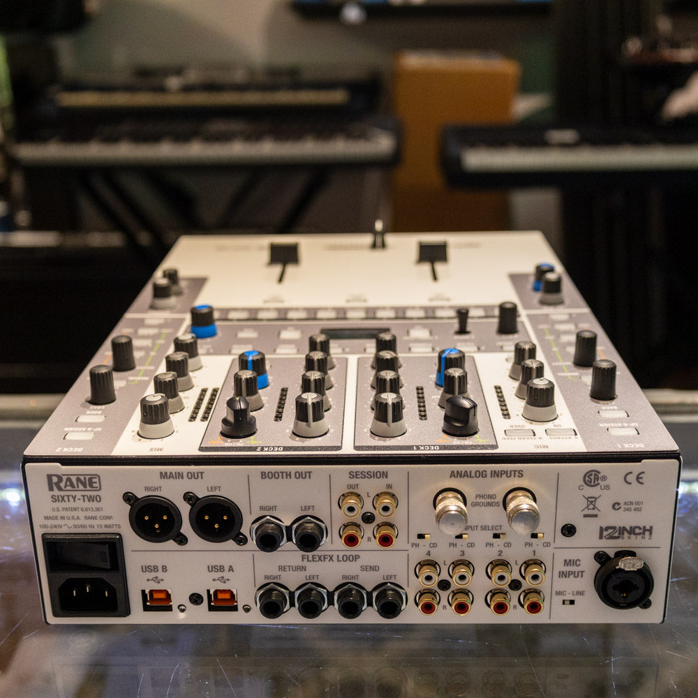 Rane SIXTY-TWO DJ Mixer w/ White Skins (Used)