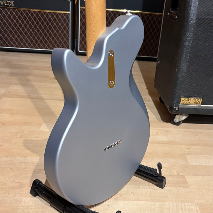 Eastman FT-SC'52-IBM FullerTone Series Electric Guitar (Ice Blue Metallic) w/ Deluxe Gig Bag
