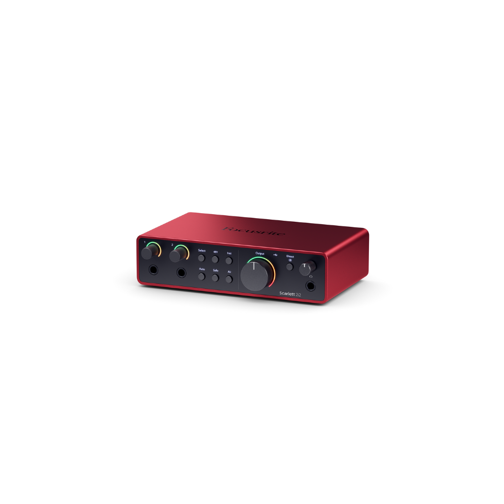 Focusrite Scarlett 2i2 4th Gen USB Audio Interface