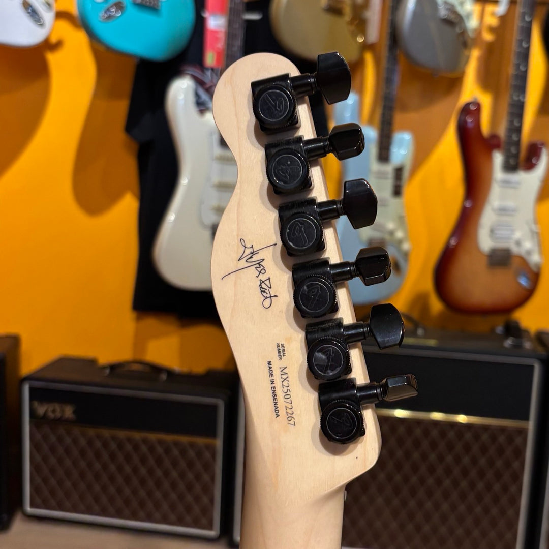 Fender Jim Root Telecaster (Flat White) Electric Guitar (Demo - Micro-Dent In Headstock)
