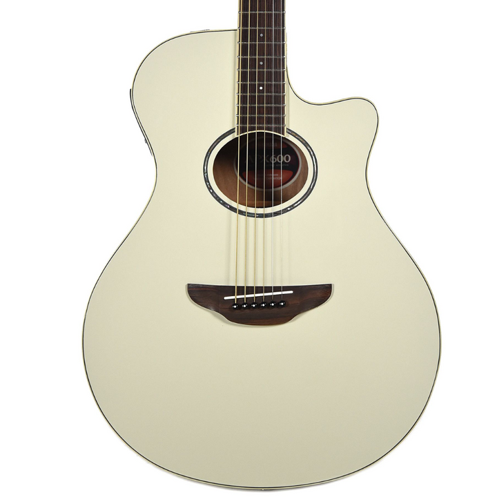 Yamaha APX600 Acoustic Guitar - Vintage White